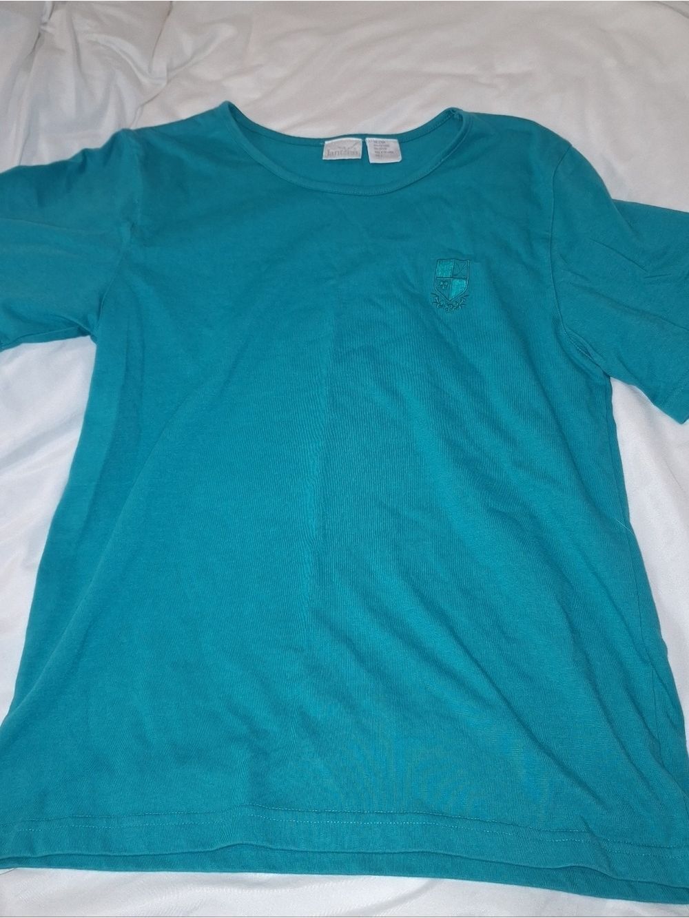 Jantzen Green T-Shirt Large Vintage